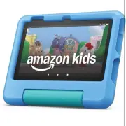 Amazon Fire 7 Kids tablet (newest model) 10-hr battery 16 GB 7" ages 3-7 Alexa