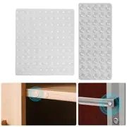 Clear and Transparent Self Adhesive Rubber Feet for Glass Cabinets and More