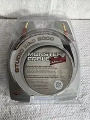 Monster Cable Prolink Studio Pro 2000 Microphone Cable 30ft