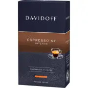 DAVIDOFF ESPRESSO 57 - INTENSE - GROUND COFFE - MASTERPIECE - GREAT TASTE AROMA