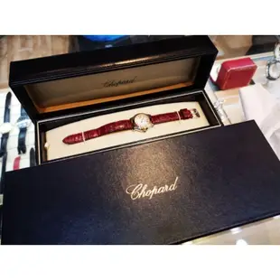 Chopard 蕭邦 Happy Sport 5顆跑鑽 30mm 玫瑰金 石英錶