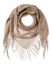 Ferragamo Mirage Silk & Linen-Blend Scarf