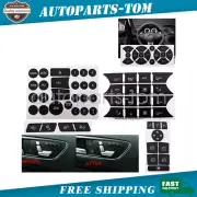 fit Mercedes 07-14 Door Steering AC Window Repair Button Kit Decal Stickers