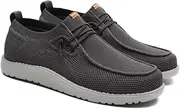 1TAZERO Men Slip On Shoes Casual with Arch Support Insoles,Men Loafer Shoes for Plantar Fasciitis
