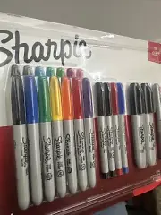 Sharpie Permanent Markers Assorted Colors & Tips, 21 Pack (Fine, Ultra, Chisel)