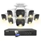 ANNKE 5MP Home CCTV Security Camera System 66ft Color Night Vision Audio Record