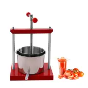 Fruit Wine Cider Press Apple Grape Crusher Juice Maker Juicer Stainless Steel