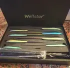 WELLSTAR Rainbow Knife Set 16 Pieces with 8 Knives and 8 Blade Guards,...