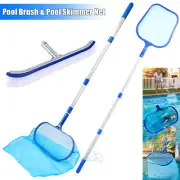 Swimming Pool Leaf Debris Remove Mesh Skimmer Rake Net Pool Clean, Pool Brush