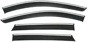 Window Visor Wind for BYD Yuan Plus Atto 3 2022+ Car Window Weather Shield Paste-Mounted Sunshield Window Deflector