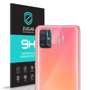 [2 Pack] ZUSLAB Galaxy A51 Camera Lens Screen Protector, Tempered Glass-Anti-Scratch 9H Hardness HD Clear for Samsung