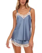 Flora Nikrooz Gabby Satin Cami Short Set