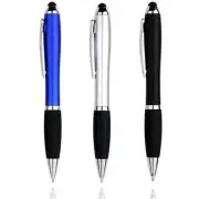 [3-PK] 2-in-1 Universal Touch Screen Stylus + Ballpoint Pen For Phone Tablet PC