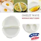 Microwave Eggs Omelette Omelet Maker Microwavable Cooker Pan Oven Kitchen Mold