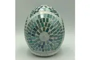 Green Aztec Glass Mosaic Aroma Electric Diffuser Essential Oils Aromatherapy Lrg