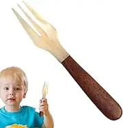 Shell Spoon | Kitchen Fork - Wood Handle Caviar Spoons Natural Shell Spoon Mother of Pearl Spoons for Egg Ice Cream Coffee Restaurant Serving