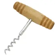 Select Corkscrew with Wooden Handle, 4 inch Natural