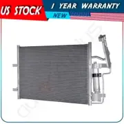 For Mazda 3 SP23 2.3L 2005 Aluminum Core Plastic Tank condenser 23.63x0.63 In. (for: Mazda)