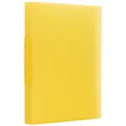 King Jim A4 Fixed Display Book 60 Pocket Yellow
