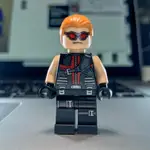 【二手】6867 SH034 鷹眼 樂高 人偶 HAWKEYE LEGO MINIFIGURE