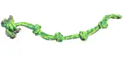 Dog Rope Chew Toy for Aggressive Chewers, 2 Feed 5 Knots Rope Tug of War Toys