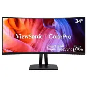 ViewSonic VP3456A Computer Monitor 34 Inch Ultrawide QHD 1440p Curved