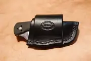 Custom Leather Crossdraw Sheath for Spyderco Persistence