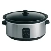 Russell Hobbs 6L Slow Cooker- Stainless Steel