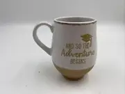 Spectrum Design Ceramic 16oz And so The Adventure Begins Coffee Mug BB02B50004