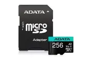 ADATA Premier PRO microSDXC Memory Card - 256GB Includes SD Adapter - UHS-I - U3