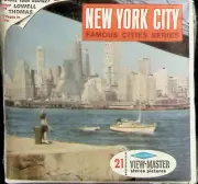 1960's NEW YORK CITY TOUR 3d View-Master 3 Reel Packet NEW SEALED
