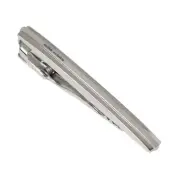 [Mila Schon] Men's tie pin mila schon tie pin tie bar [MST5400] Silver
