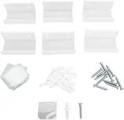 RECORD SHELF ACRYLIC CD STORAGE RACK FOR BATHROOM BEDROOM LIVING ROOM, FLOATING WALL SHELVES
