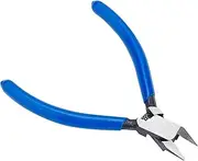 GORGECRAFT Model Nipper Wire Flush Cutter Steel Side Cutting Nippers Sharp Pointed Precision Thin Blade Electrical Wire Flush Micro Clippers for Electronic Building Repairing Home Daily Supplies
