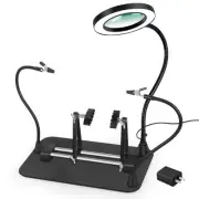 Helping Hands Soldering, Circuit Board Holder Adjustable 360°Degree Flipping ...