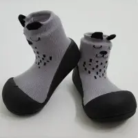 在飛比找momo購物網優惠-【Attipas】韓國Attipas學步鞋-灰色兔兔