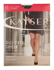 [Kayser] Dig-Free Comfort Sheers in Nearly Black