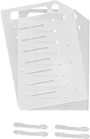 jojofuny 3.5-inch DIY Hard Drive Rack 8-Layer Metal Multi-Layer Hard Disk Enclosure Heat Dissipation Hard Disk Accessories