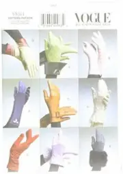 Vogue Sewing Pattern 8311 Misses Gloves Size S-L Accessories Uncut