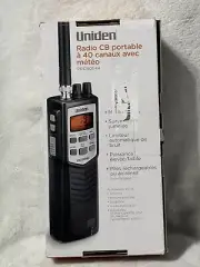 Uniden PRO501HH Handheld Radio CB Weather Emergency Travel Display 4watt New
