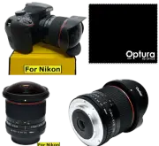 DEDICATED HD 16K ASPHERICAL FISHEYE LENS FOR NIKON D3400 D3500 D3600 D500