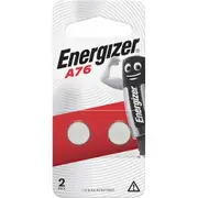 2 Pack Energizer A76 Alkaline Batteries