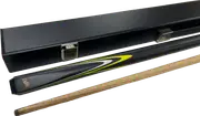 Dufferin HCY Ash Yellow and White Pool Snooker Billiard Cue and Case Set