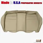 2012 2013 2014 FITS Acura TSX Rear Bench Bottom Perforated Leather Cover In Tan