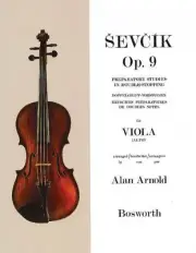 Sevcik for Viola Opus 9 Preparatory Studies in Double-Stopping Book 014029782