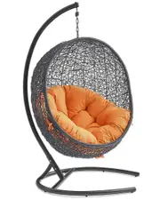 Modway Encase Swing Outdoor Patio Lounge Chair