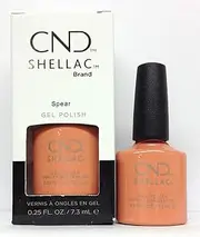 CND Shellac Color Coat Gel Nail Polish, Spear, 7 ml