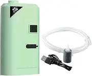 Aquarium Air Pump - Fish Tank Air Pump Silent | USB Quiet Portable Aquarium Bubbler, Adjustable Water Aerator for Home Plants Reptiles Hydroponics Pool Pond Seafood Aquaculture Shrimp