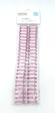 We R Memory Keepers Cinch Rosey 3/4 in Binding Wires New in Package
