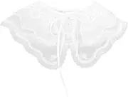 [GALPADA] Multi-functional Shoulder Cover Elegant Lace False Collar for Women Vintage Capelet Shawl Girls Shawl
